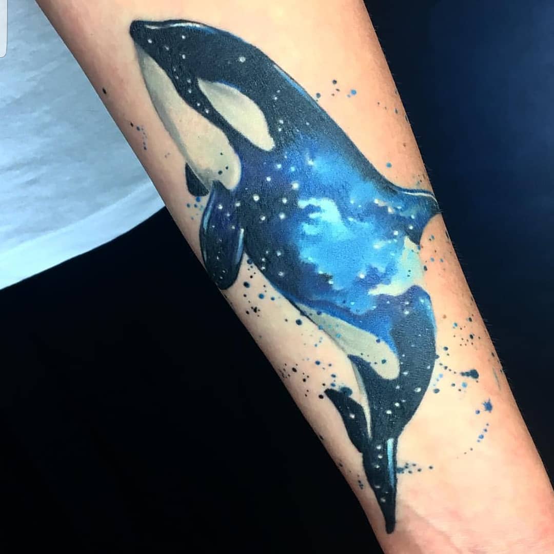 My orca tattoo : r/orcas