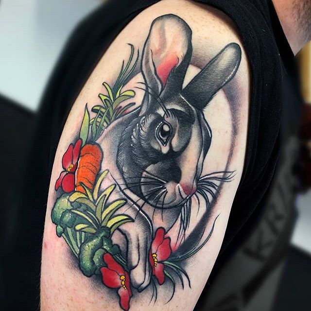 A new furry friend for Dave! Tattoo by Adriana at Watermelon Tattoo!!! 