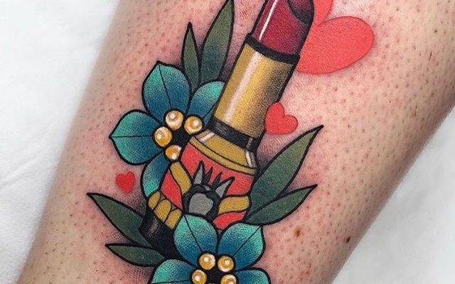 Fantasy Lipstick Tattoo by Customiz Arte