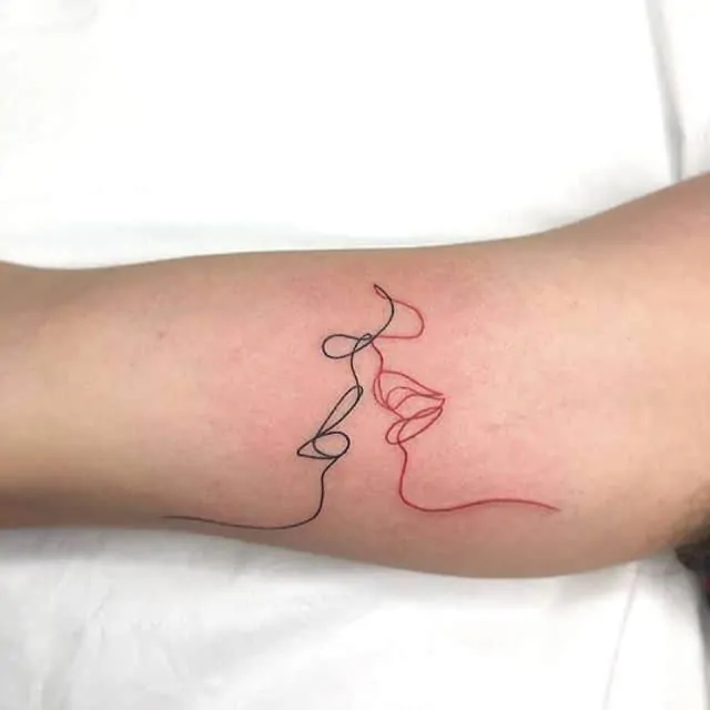 Always got space for linework tattoos. This one was recently done by Noemi. All our artists and guests are more than proficient doing simple tattoos and we can always try to squeeze them in between our appointments. Walk ins provide a welcome break from the more complex and colourful designs we create at Watermelon! 