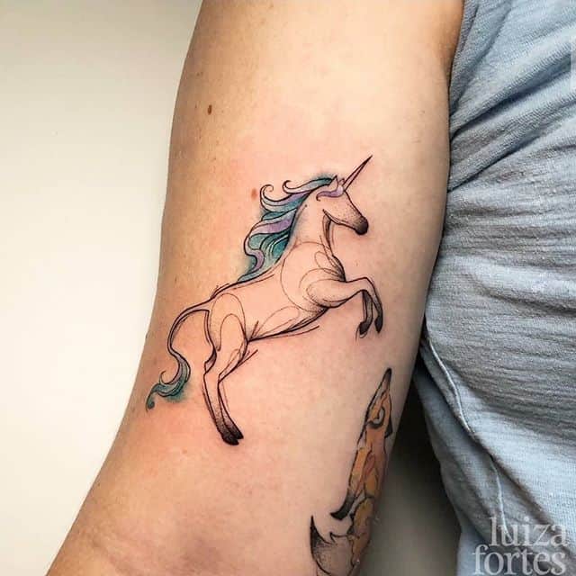 31 Mystical Unicorn Tattoos - Tattoo Insider