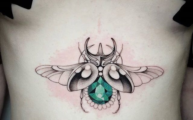 Scarab Tattoo Commission by EG-TheFreak on DeviantArt