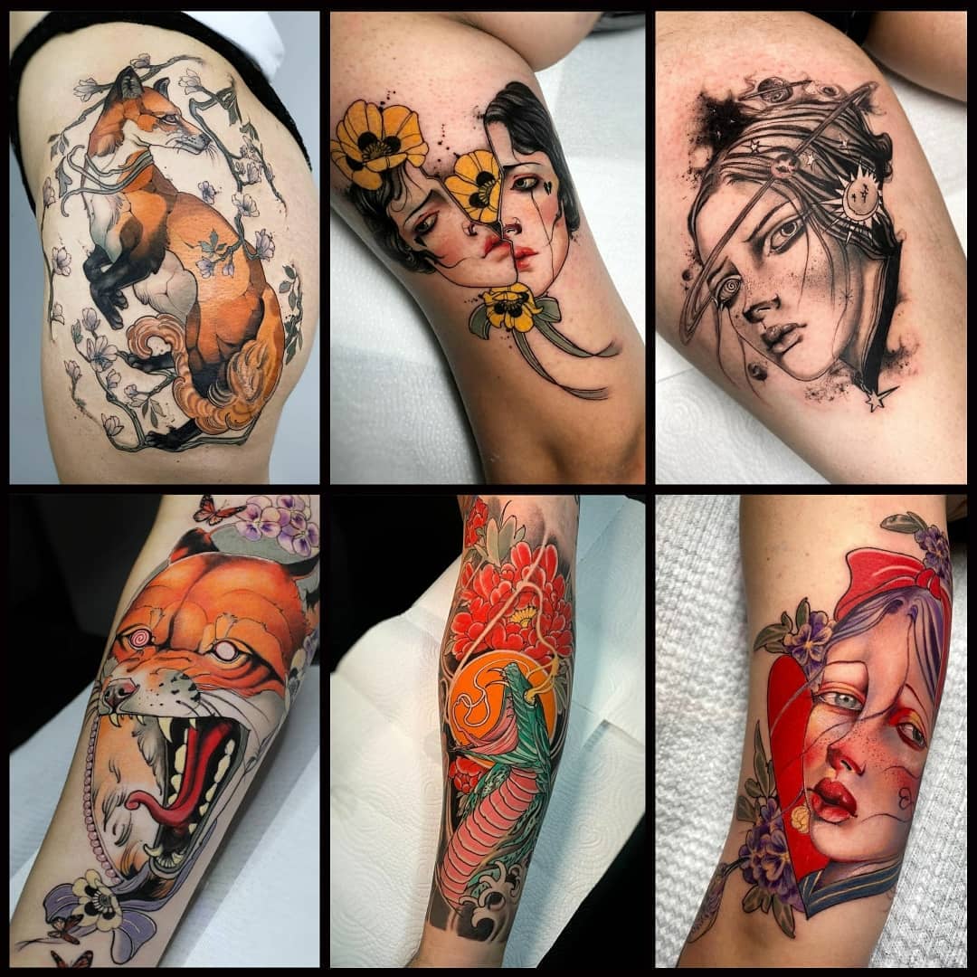 Delighted to announce Maiza will be coming to Watermelon Tattoo for a guest spot from the 13th to the 17th October! Fill out the enquiry form on the homepage of our website to make a booking!
.tattoos