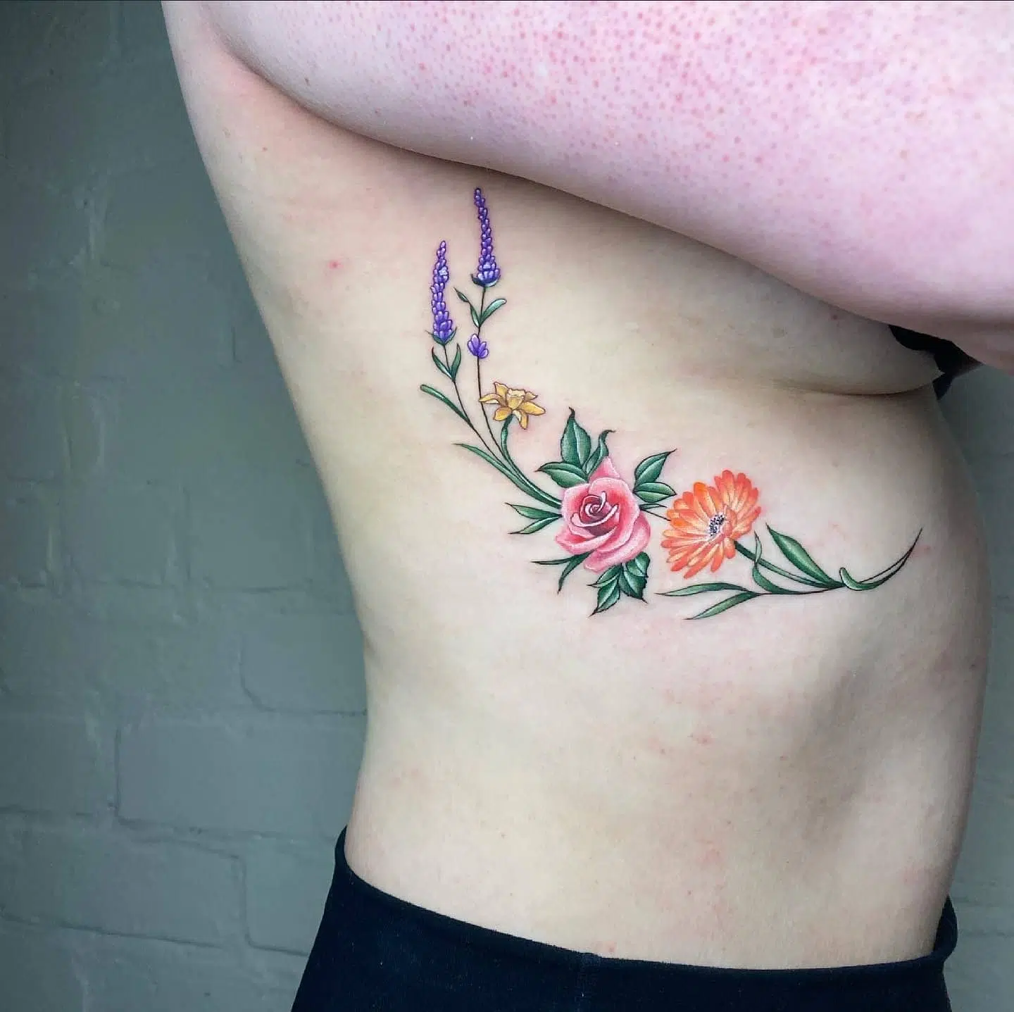 Beautiful arrangement of florals by Noemi. Thanks for sitting through this so well Danielle you tough cookie!

noemi_tattoo                     
