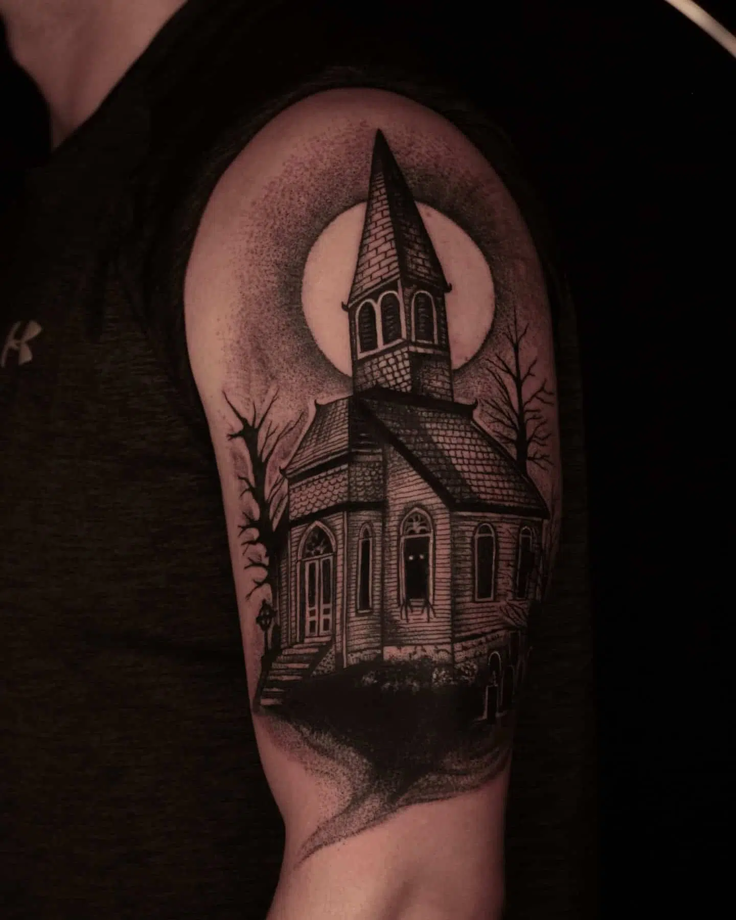 Spooky hoose by Liz from a wee while ago!

lizminellitattoo               