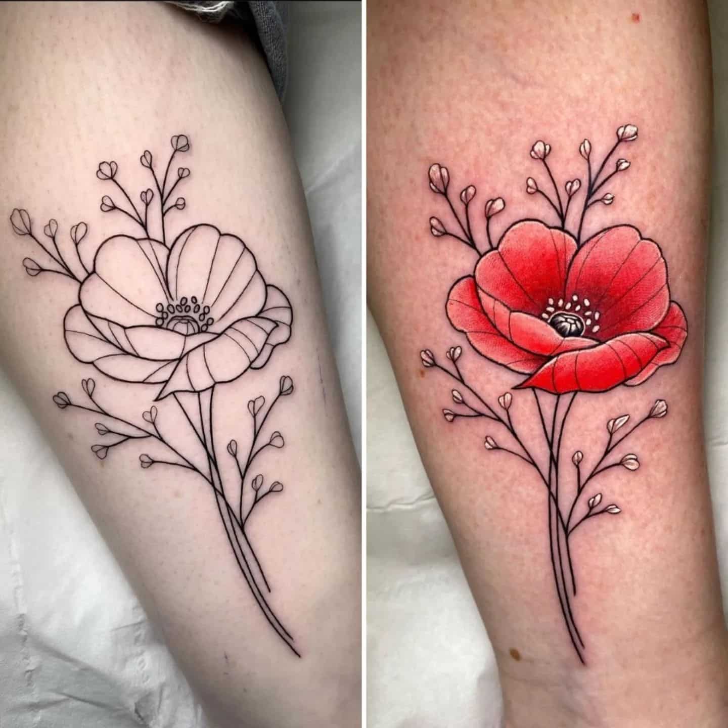 Daughter/ Mother tattoos. Linework for Claire and colour for Corrie, thanks so much for coming guys!
Tattoos by Noemi 

noemi_tattoo 

                      