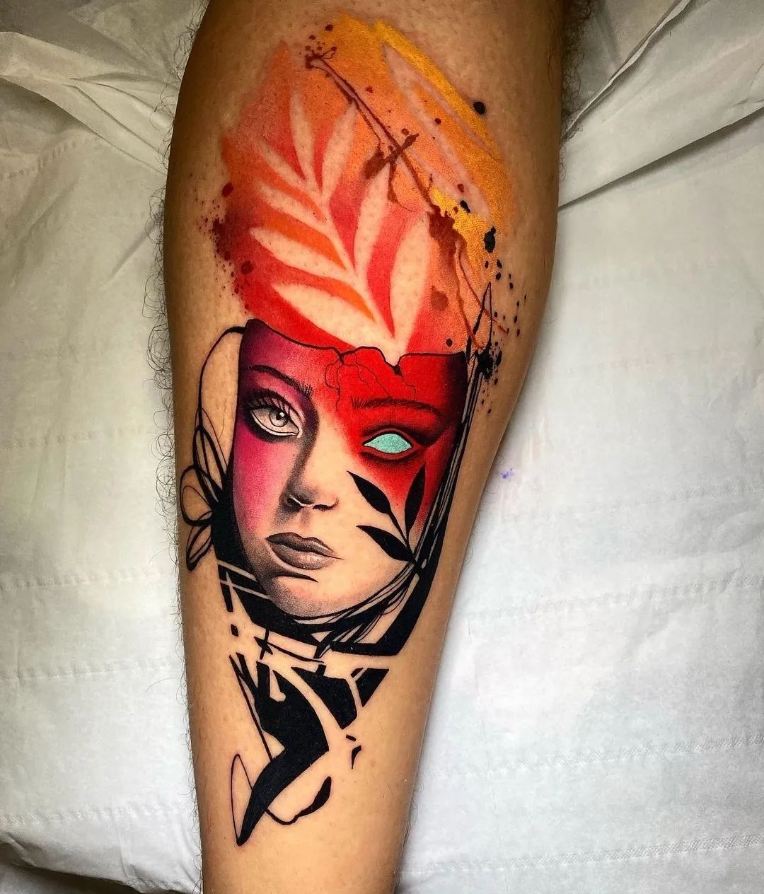 Stunning abstract piece by Noemi done during the Big London Tattoo Show last week. Thanks so much to Conor for the trust and hanging back with us on both days, was lovely to meet you!

noemi_tattoo 
biglondontattooshow 
totaltattoo

                   