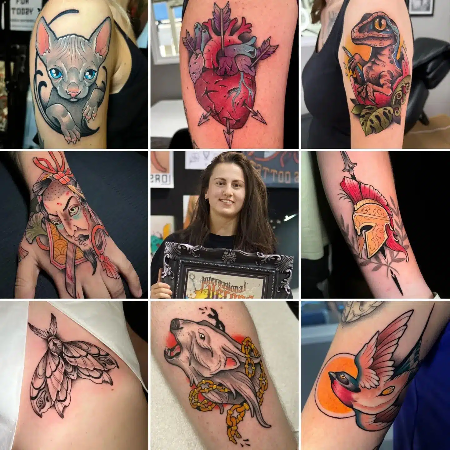 Our upcoming guest is Ainek! We are looking forward to hosting Ainek again from the 16th to 21st February. She is fully booked for these dates though as she is a returning guest we will likely have some more dates to share in the future. Looking forward to seeing you again!!!!
ainek_artattoo 

        