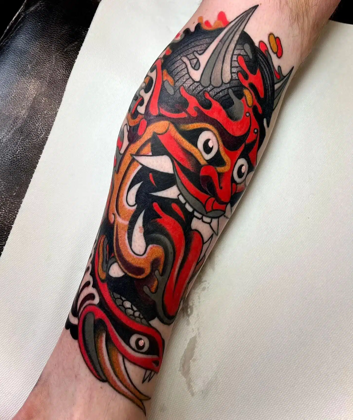 Enriquefied Oni Mask. Marvelous work by the magnificent bastard. 
👹enriquevemu 👺

Created using Supplies from our sponsors:
magnumtattoosupplies.uk
yayofamilia

                