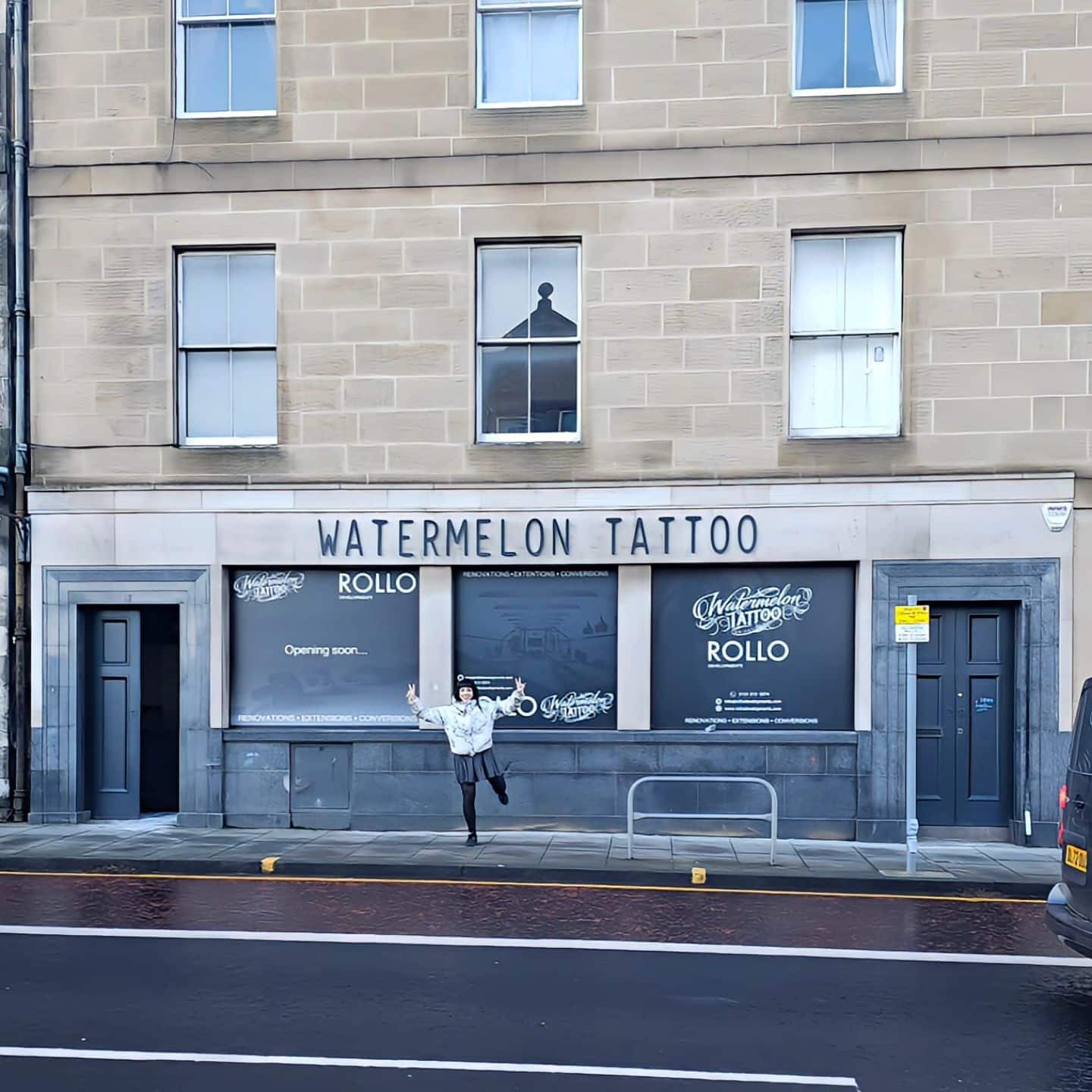 Our new home!
Lettering fitted today by the lads at informsigns who also made our famous custom neon.
From January you will find us at 14- 15 East Norton Place, EH7 5DR.
This is a gorgeous unit, it's an old post office with some gorgeous original fixings and heaps of character. Huge bonus that we are on one level with a disabled access bathroom!
We really can't wait to show you inside but works are still ongoing.
We are also soon going to announce another new couple of resident artists- bigger shop, bigger crew!
Our new home!
Lettering fitted today by the lads at informsigns who also made our famous custom neon.
From January you will find us at 14- 15 East Norton Place, EH7 5DR.
This is a gorgeous unit, it's an old post office with some gorgeous original fixings and heaps of character. Huge bonus that we are on one level with a disabled access bathroom!
We really can't wait to show you inside but works are still ongoing.
We are also soon going to announce another new couple of resident artists- bigger shop, bigger crew!