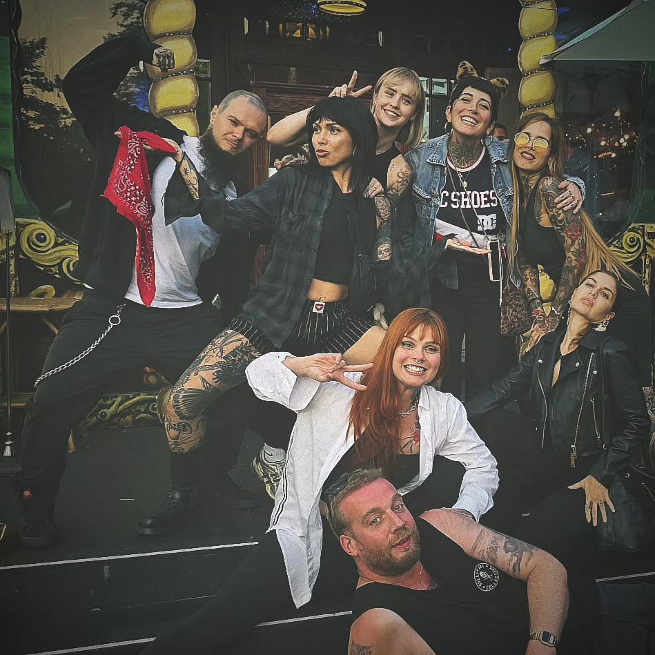 Because spending 8 hours a day, 5 days a week together isn't enough. We took it to the festival, laughed our arses off and finished the night with hot chocolate at 9pm- Rock and Roll is alive, well and in safe hands 🤣
Next stop: we will all be present and working biglondontattooshow 19-21 September representing 6 different countries from a female led studio. How badass is that?!
●
Because spending 8 hours a day, 5 days a week together isn't enough. We took it to the festival, laughed our arses off and finished the night with hot chocolate at 9pm- Rock and Roll is alive, well and in safe hands 🤣
Next stop: we will all be present and working biglondontattooshow 19-21 September representing 6 different countries from a female led studio. How badass is that?!
●